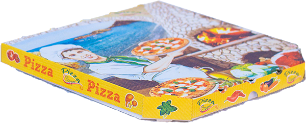 Pizza krabica 400x400x40, 100 kusov